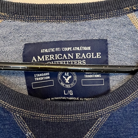 A/E Crew neck sweater (Blue/Denim) - Large - Picture 2 of 4